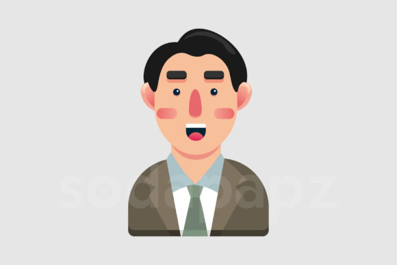 Family Character Icon – Father 2 Graphics & Icons