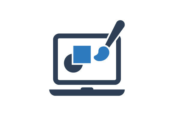 Graphic Design Icon: Clean Icons for Modern Graphics