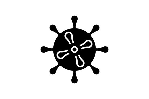 Virus Icon: Clean Graphics & Icons for Digital Sellers