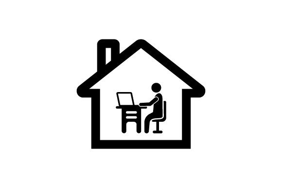 Work at Home Icon